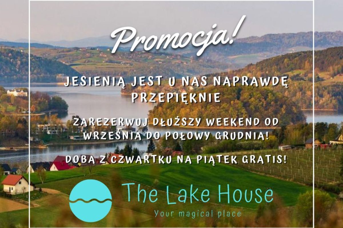 Nocleg nad Jeziorem Rożnowskim Jesienią